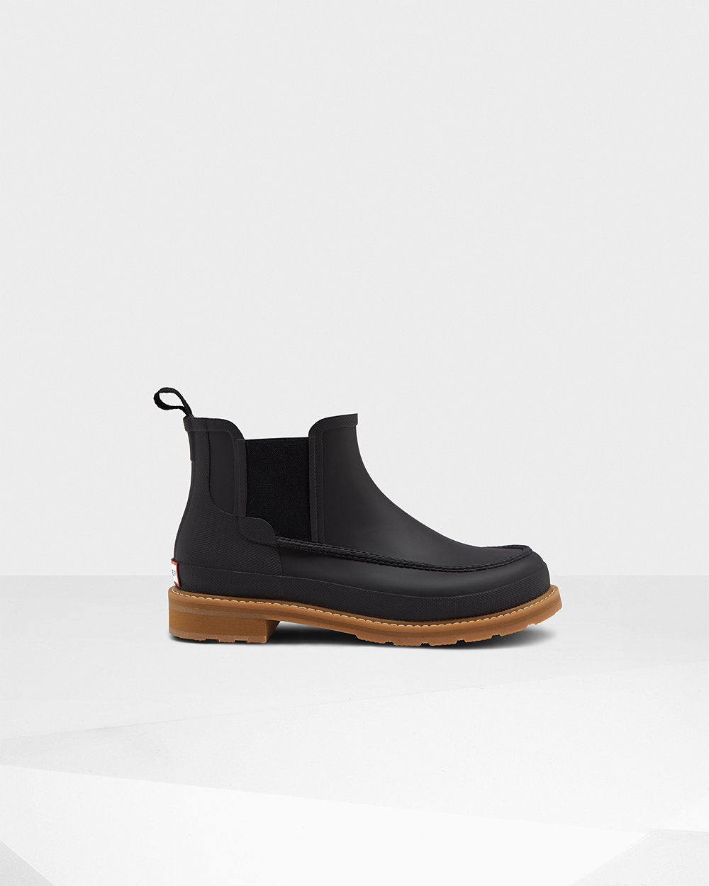 Bottes Chelsea Hunter Original Moc Toe Homme Noir MATIHBE-74